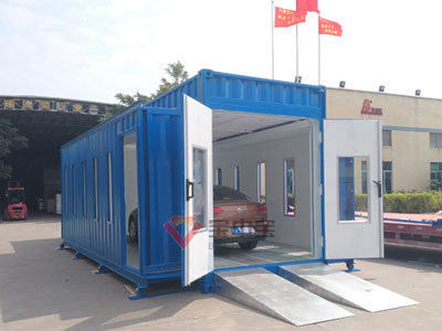 BZB-BF Mobile Container Spray Booth